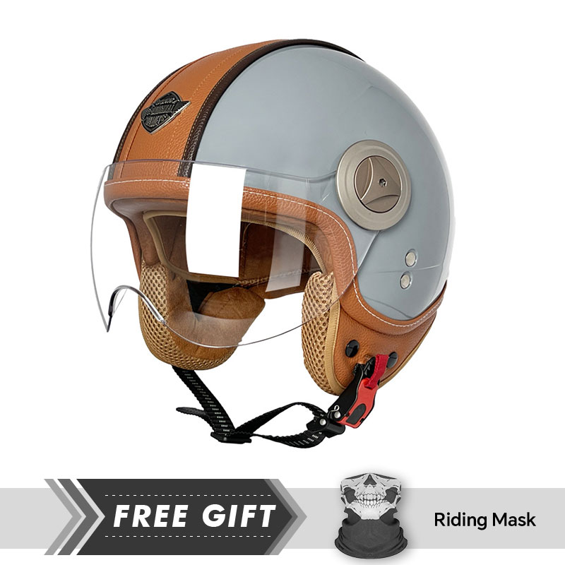 Motorcycle Gear Store - Open Face Helmet Motorcycle Helmets Vintage