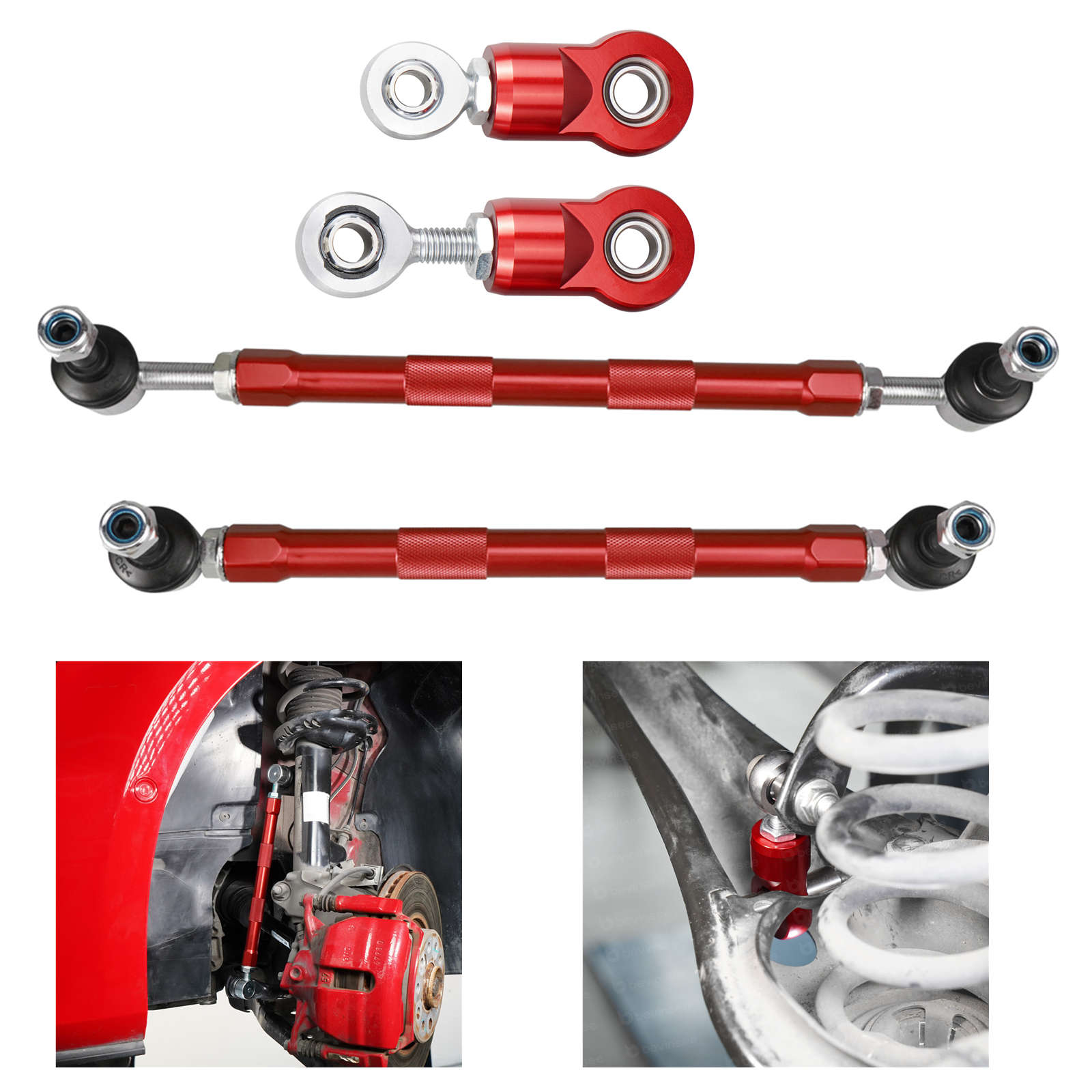 BEVINSEE Adjustable Front & Re - Motorcycle Gear Near Me ulasan dan harga