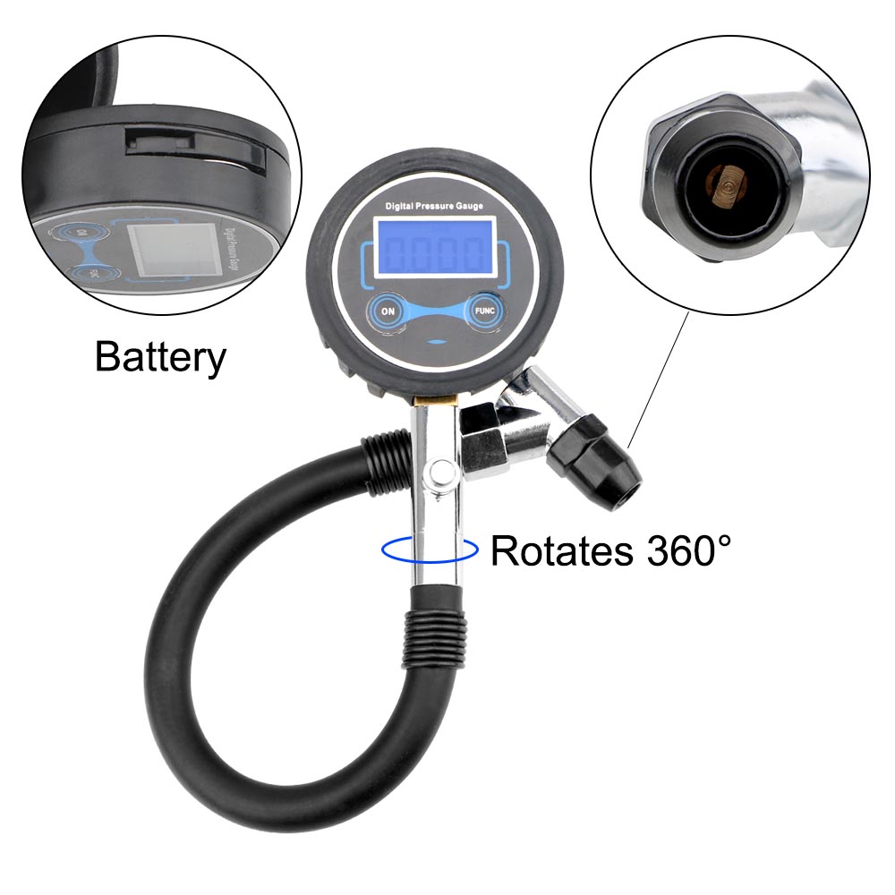 0-200Psi Tire Pressure Gauge M - Tyre Pressure Gauge ulasan dan harga