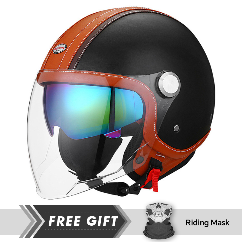 White Orange Original Open Fac - Motorcycle Gear Store ulasan dan harga
