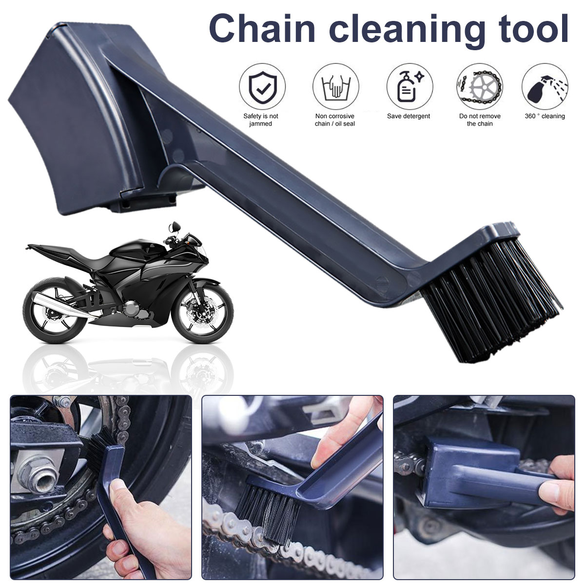 Motorcycle Bike Chain Cleaner  - Motorcycle Gear On Sale ulasan dan harga