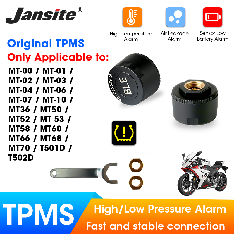 Jansite Motorcycles TPMS Desig - Tyre Pressure Gauge ulasan dan harga