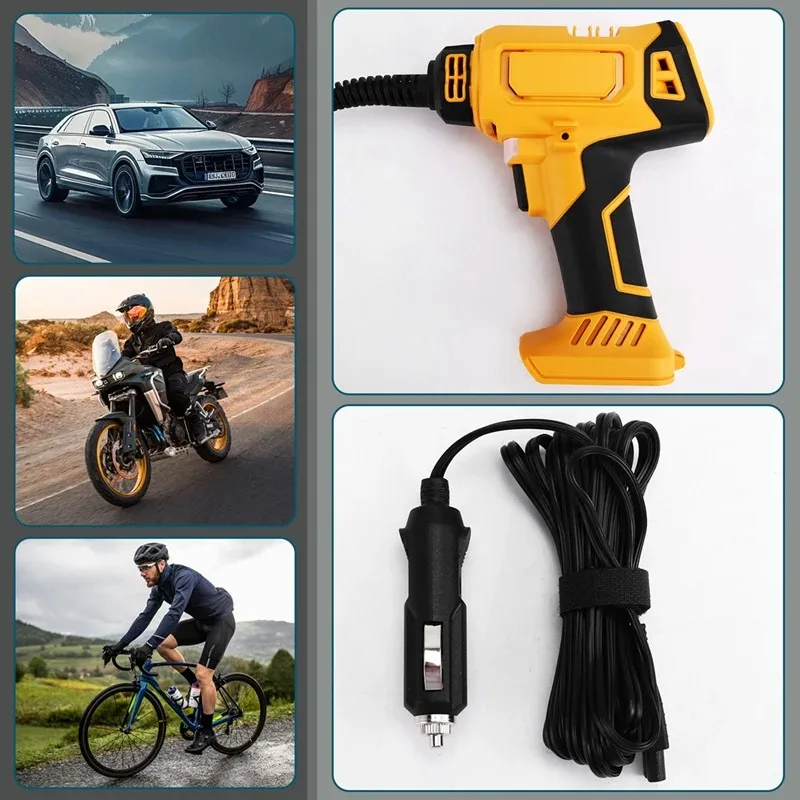 Fit for DeWALT Battery Air Com - Tyre Pressure Gauge ulasan dan harga