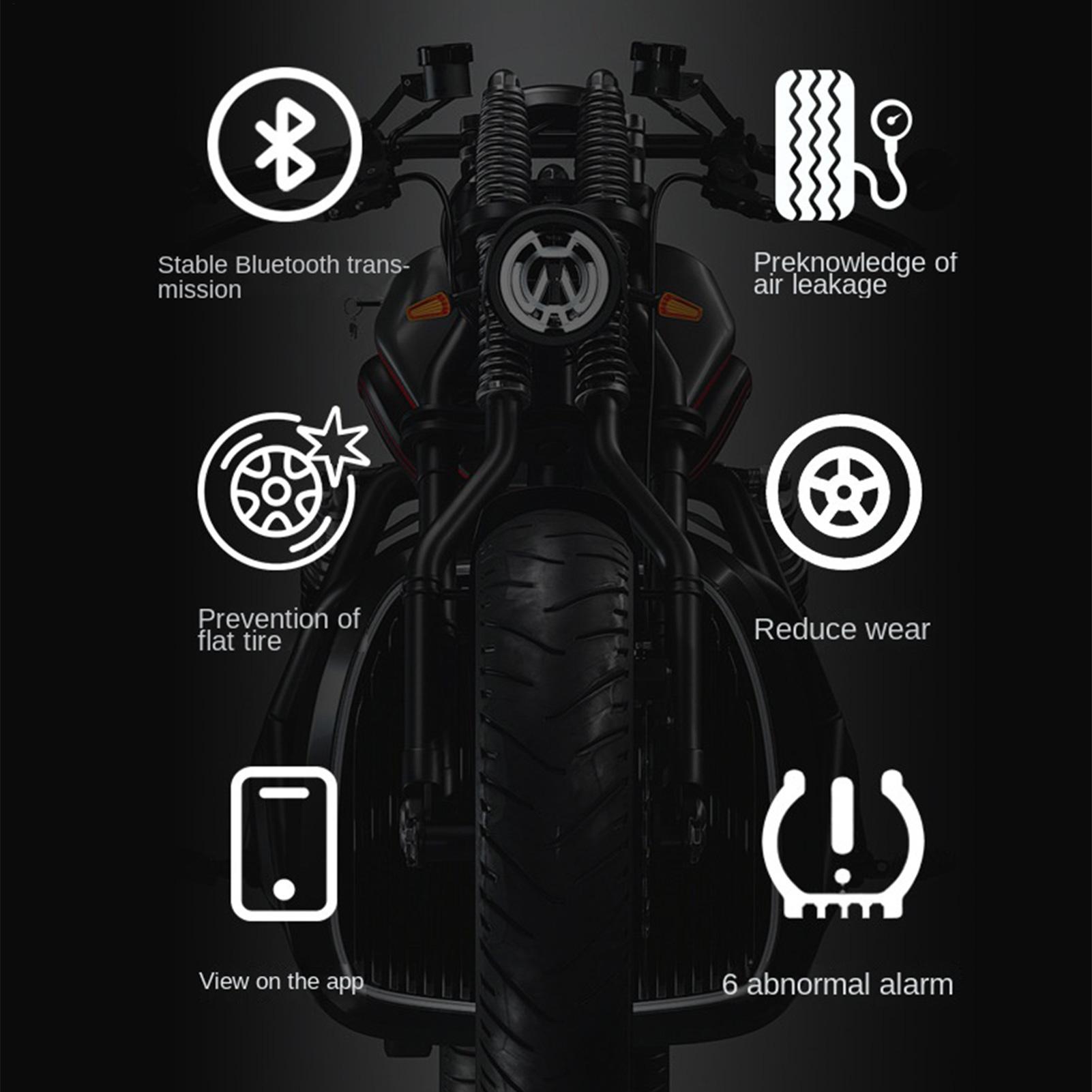 Motorcycle Tire Gauge Wireless - Tyre Pressure Gauge ulasan dan harga
