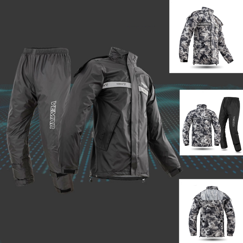 VEMAR Men Women Delivery Rider - Motorcycle Gear Full Suit ulasan dan harga
