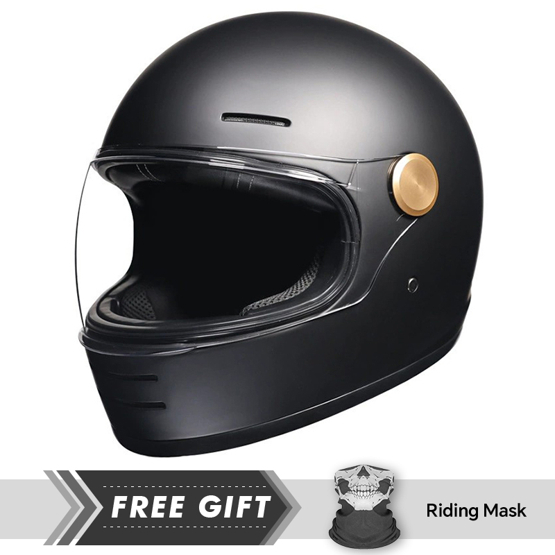 Vintage Full Face Motorcycle H - Motorcycle Gear Store ulasan dan harga