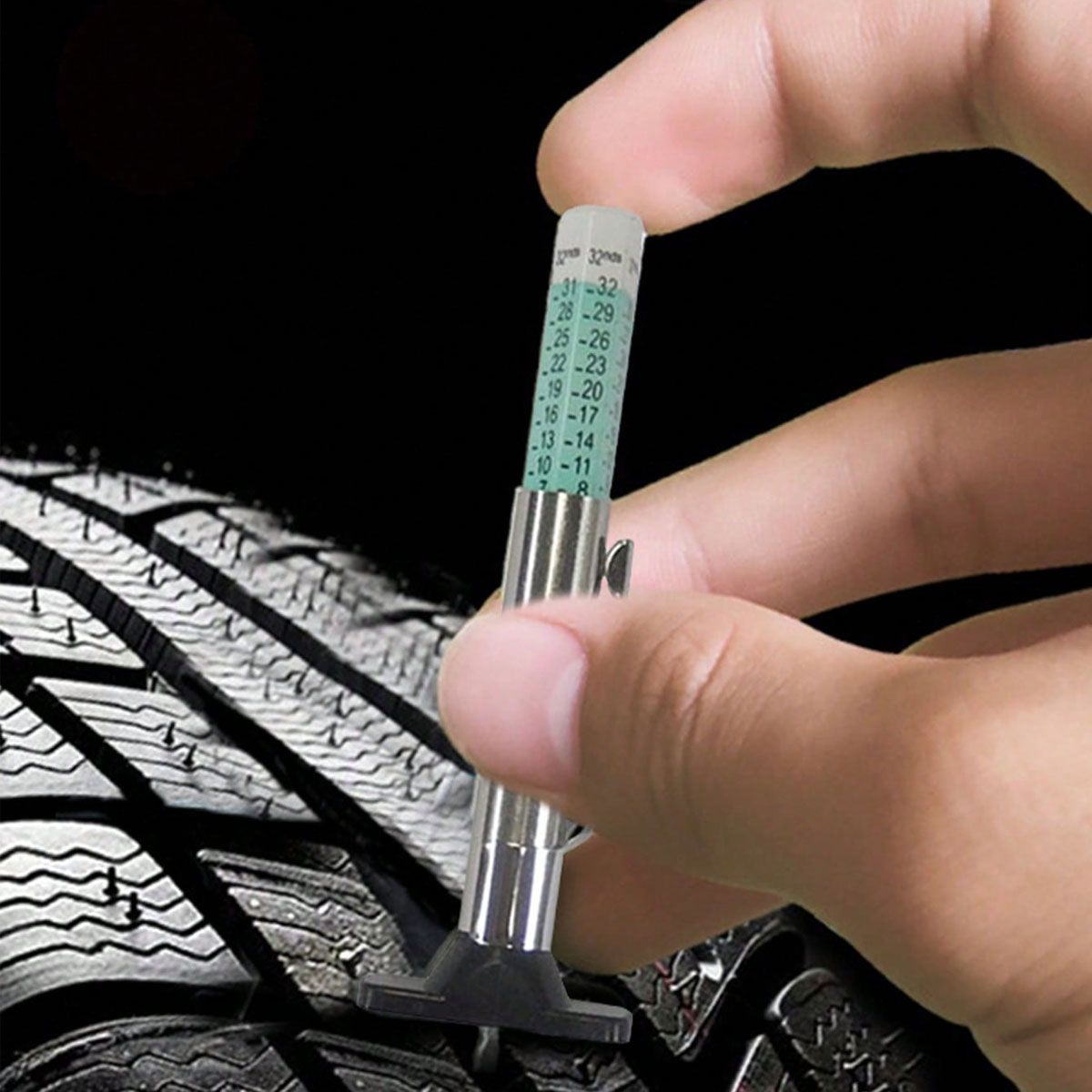 1 automobile tire tread depth  - Tyre Pressure Gauge ulasan dan harga
