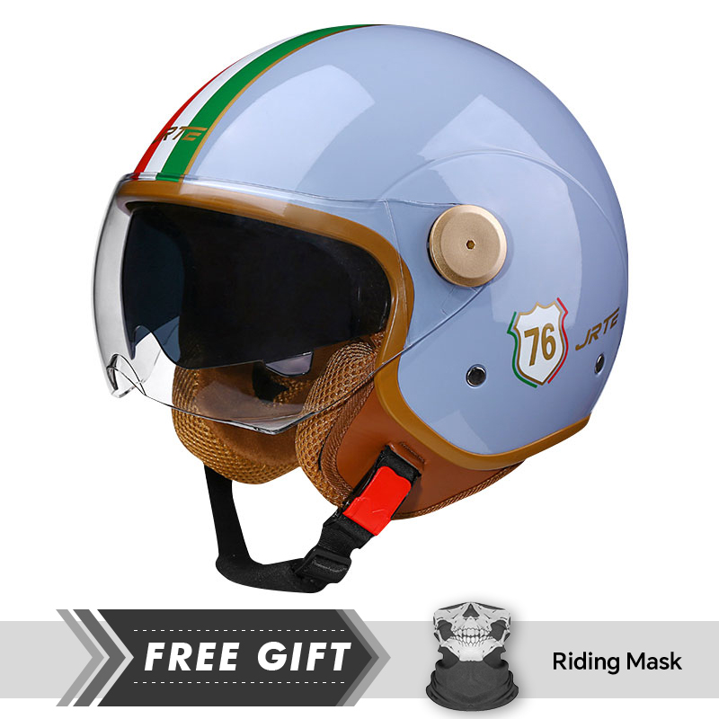 Adult Men Women Retro 3/4 Open - Motorcycle Gear Store ulasan dan harga