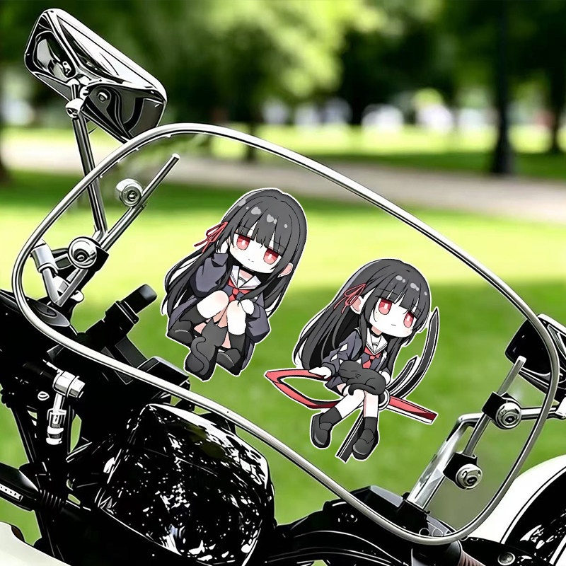 Gaming Wuthering Waves Sticker - Motorcycle Gear Auto ulasan dan harga