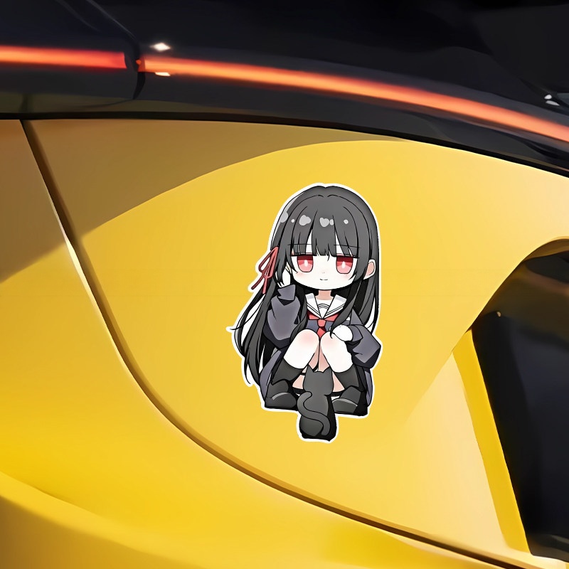 Gaming Wuthering Waves Sticker - Motorcycle Gear Auto ulasan dan harga