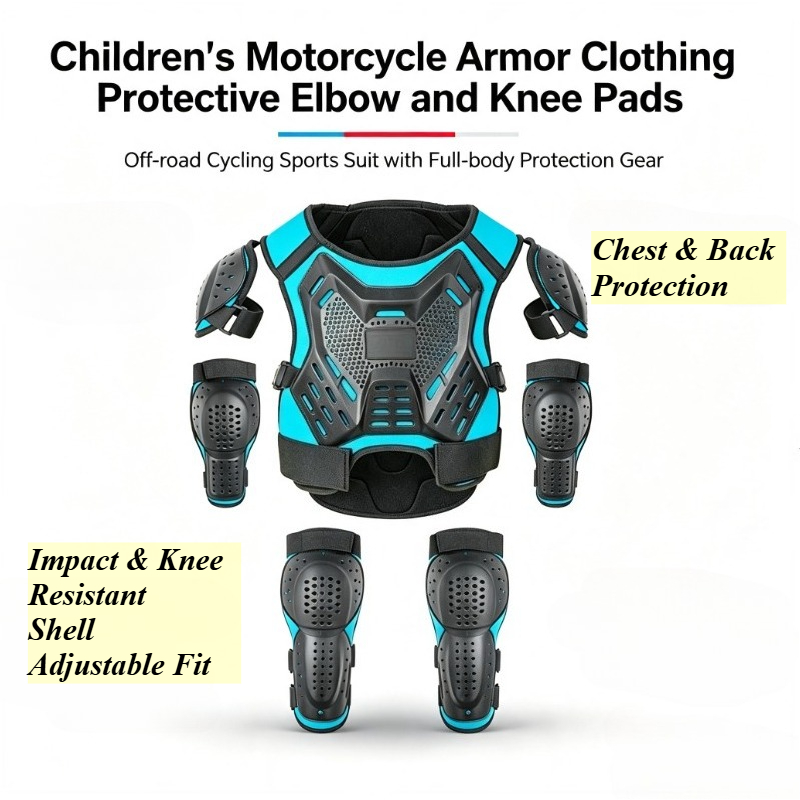 Children's Motorcycle Armor Cl - Motorcycle Gear Full Suit ulasan dan harga